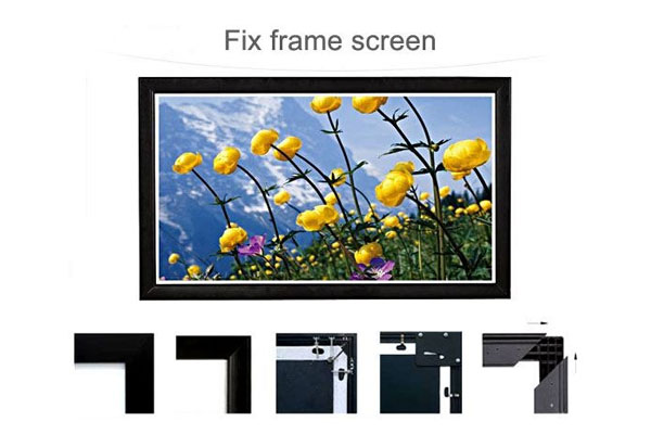 Fix-Frame Projection Screen