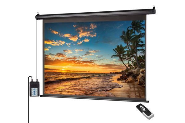 Motorised Projection Screen