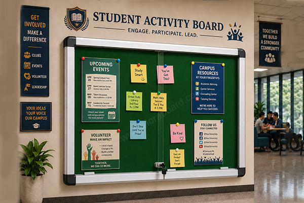 Notice---Pin-up-Board-Sliding-Glass Notice---Pin-up-Board-Sliding-Glass