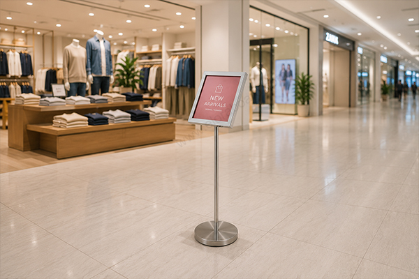 Single-Pole-Display-Stand